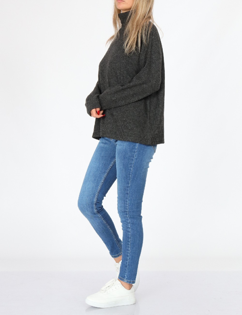 Bluza b.young, gri - 1 | YEO