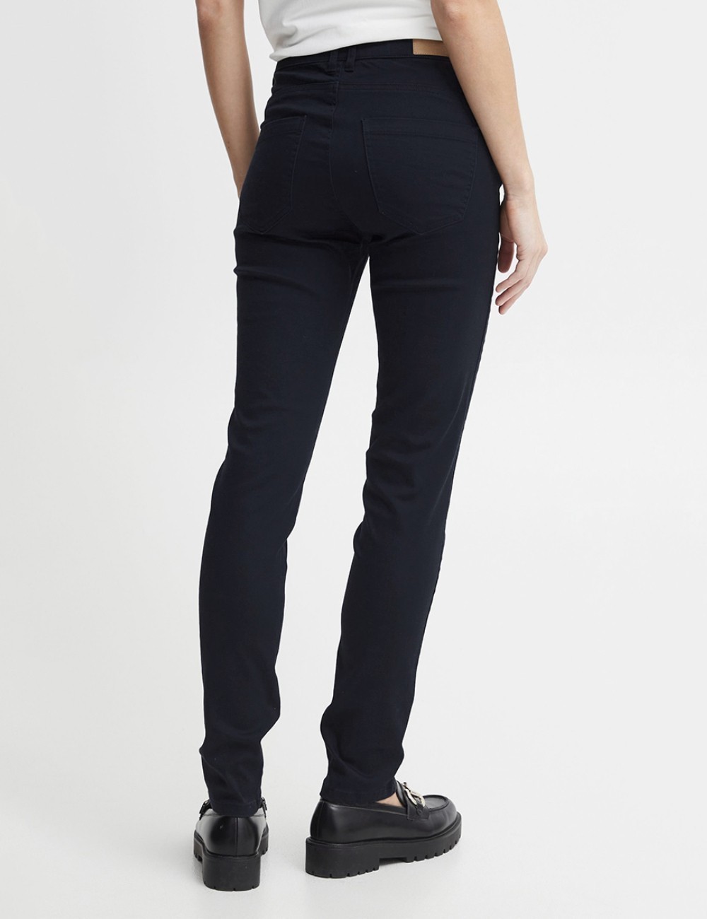 Blugi Fransa, negru - 1 | YEO