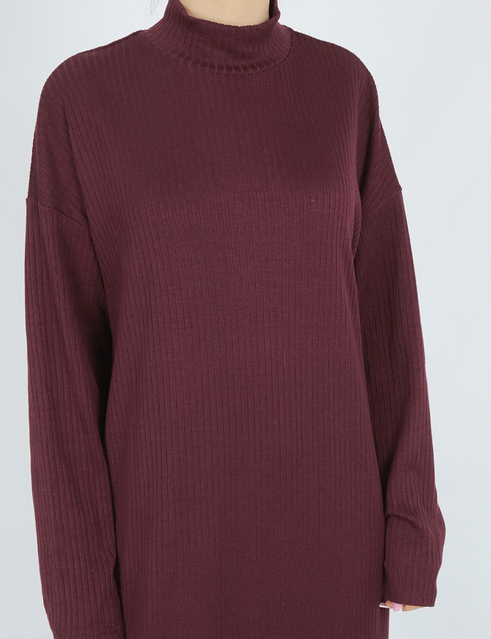 Rochie medie b.young, pruna - 1 | YEO