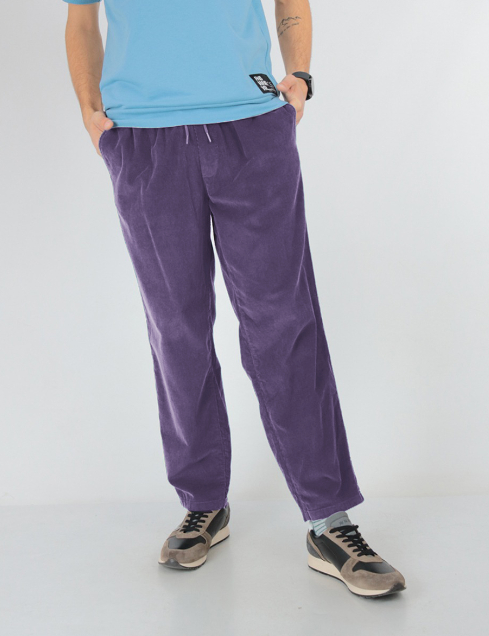 Pantaloni Jack&Jones, mov