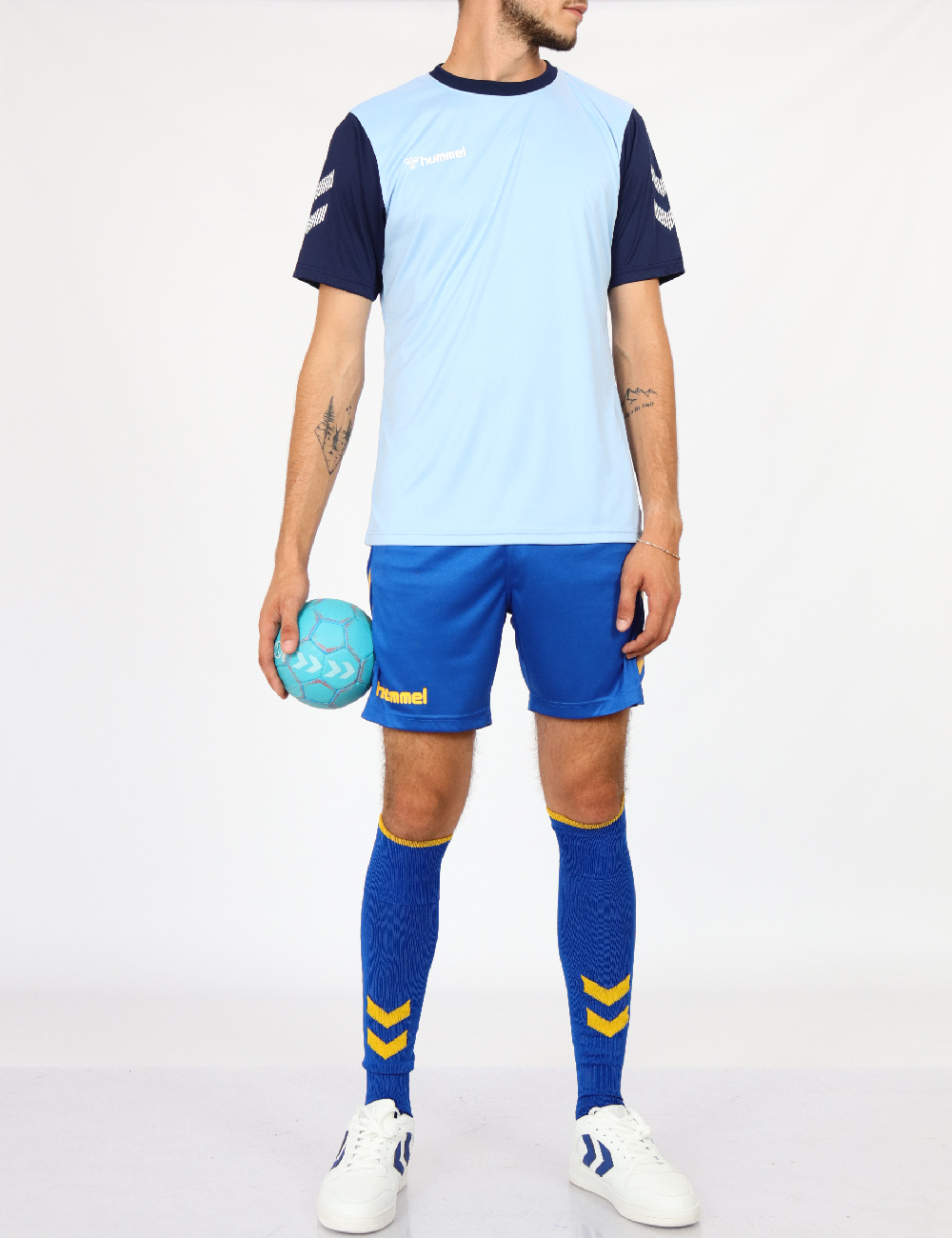 Tricou Hummel, albastru