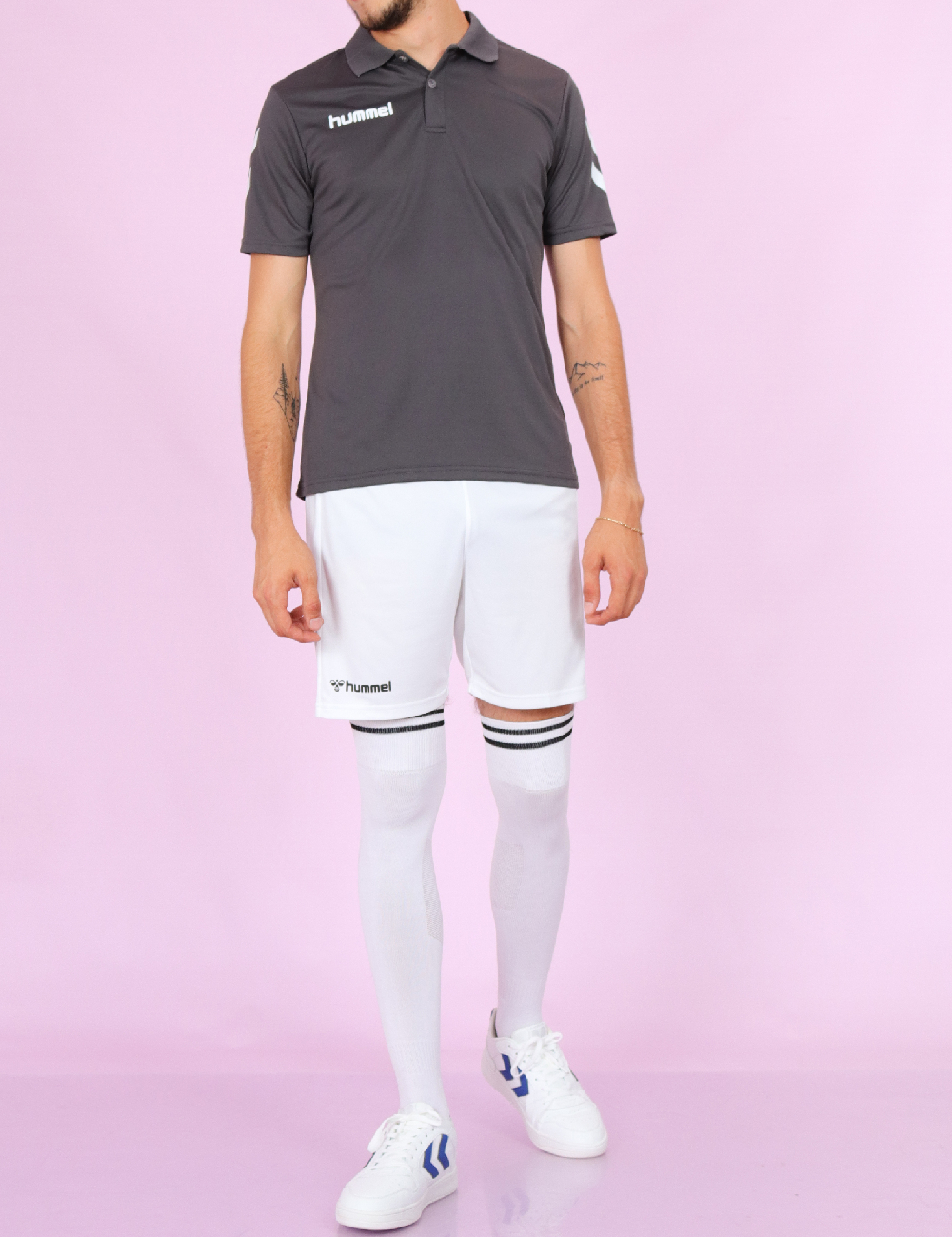Tricou Hummel, gri inchis