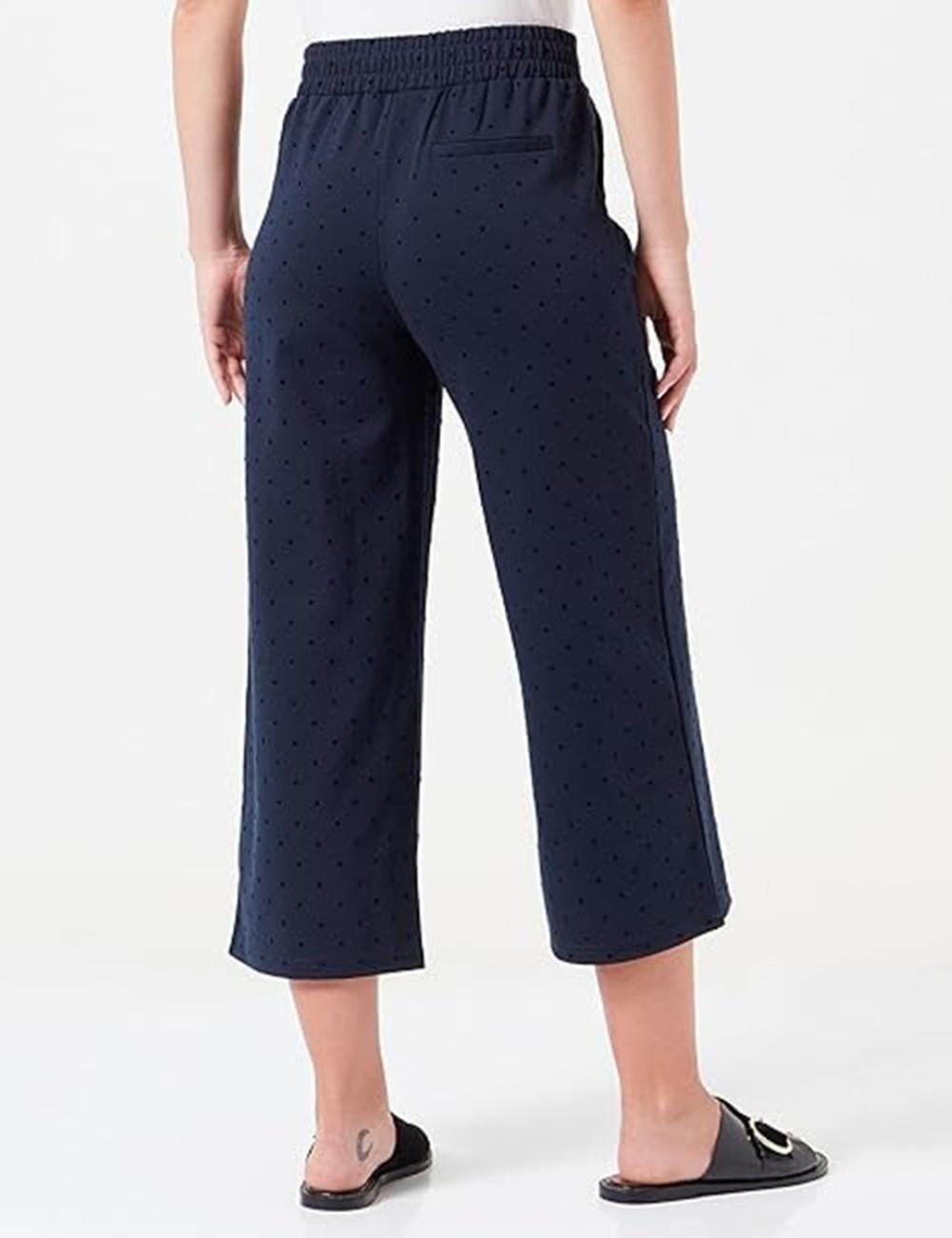 Pantaloni Ichi, bleumarin - 1 | YEO