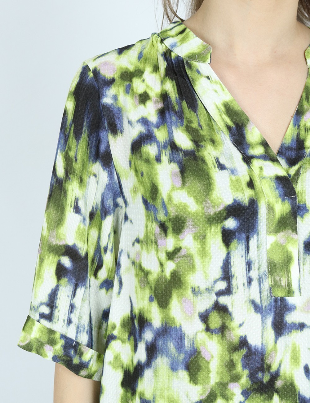 Bluza Fransa, verde - 1 | YEO