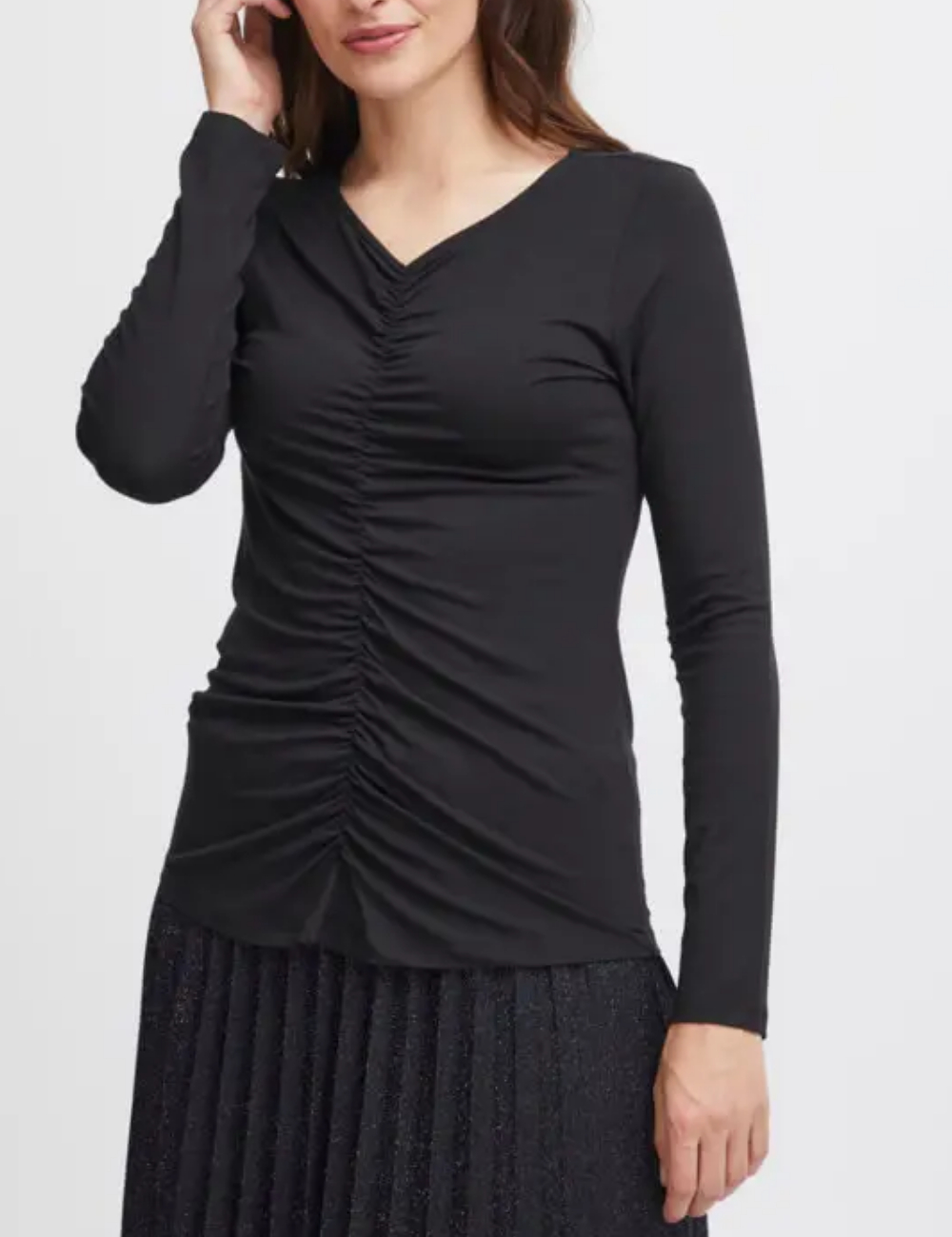 Bluza Fransa, negru