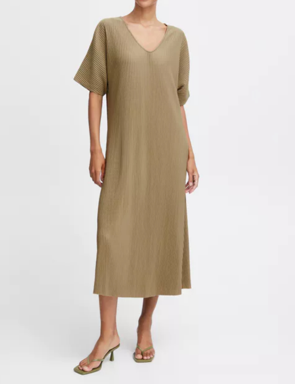 Rochie medie b.young, verde