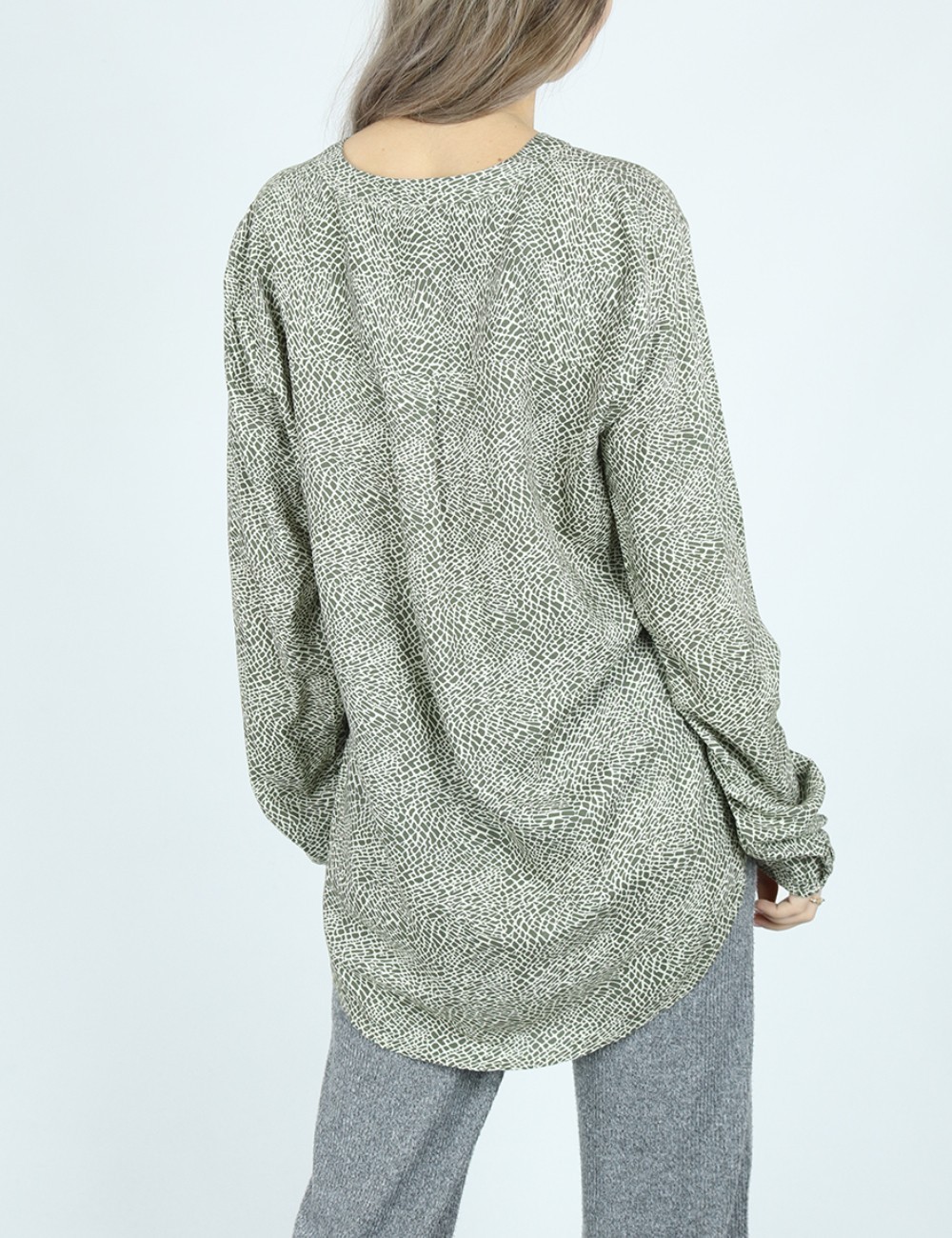 Camasa b.young, verde - 1 | YEO