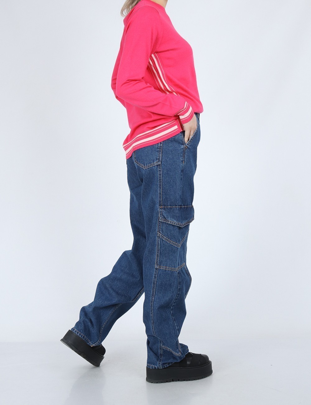 Blugi b.young, bleumarin - 1 | YEO