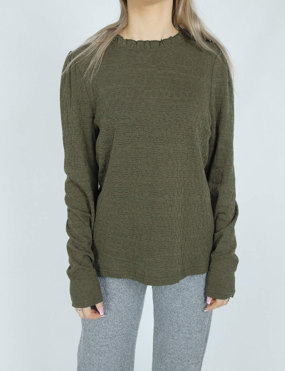 Bluza b.young, verde - 1 | YEO