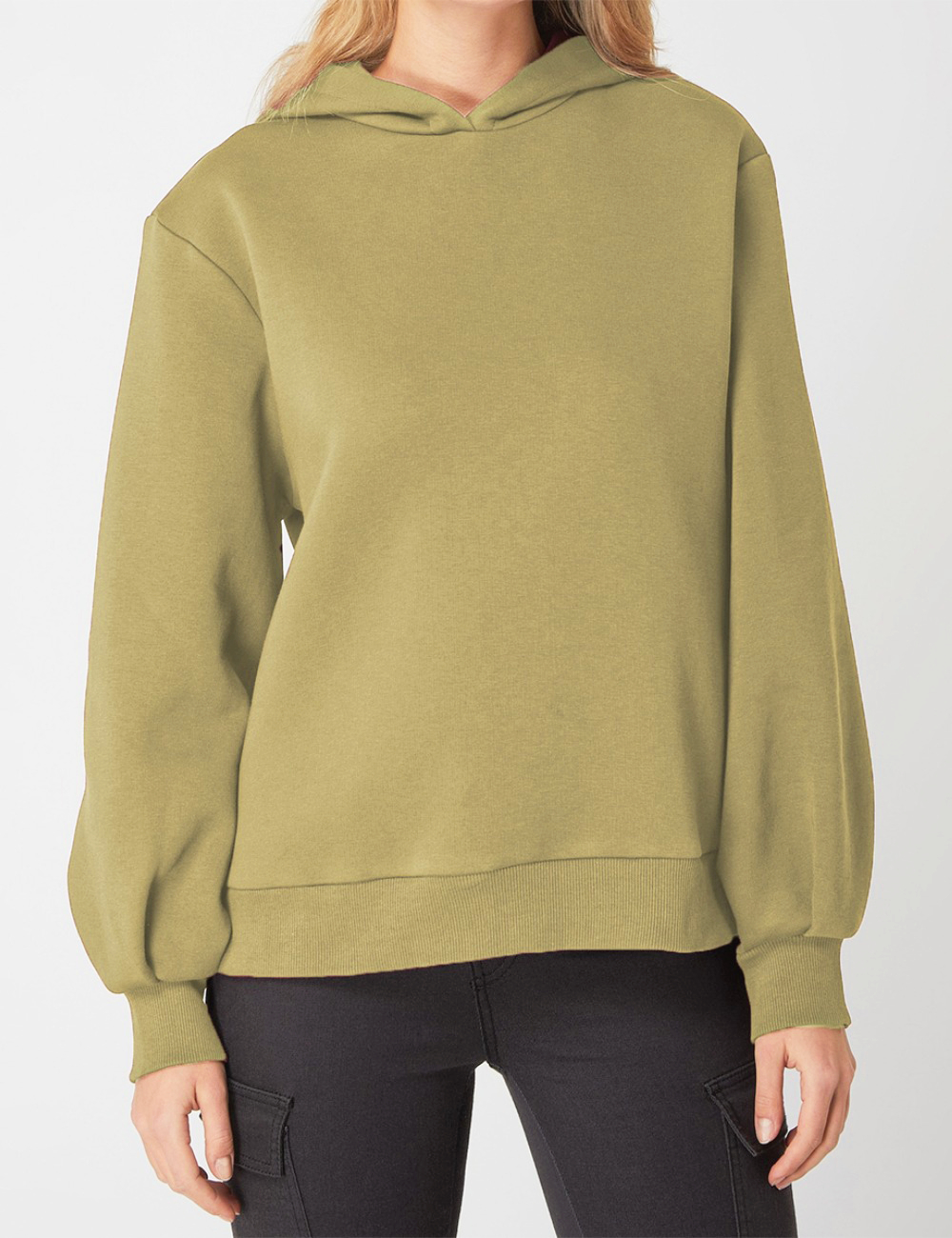 Hanorac Oversize NA-KD, verde