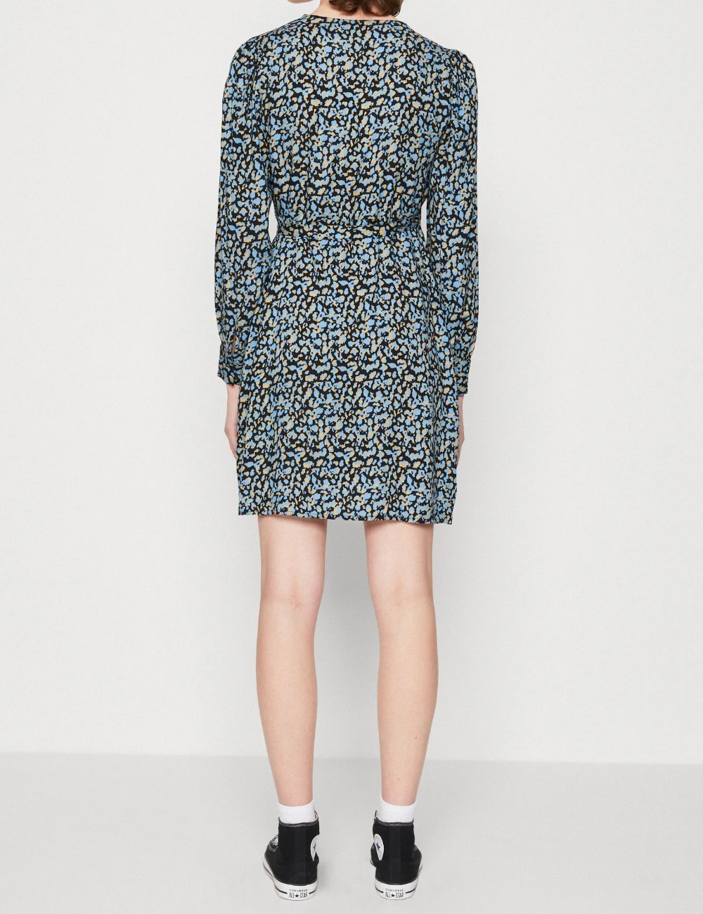 Rochie scurta Pieces, albastru - 1 | YEO