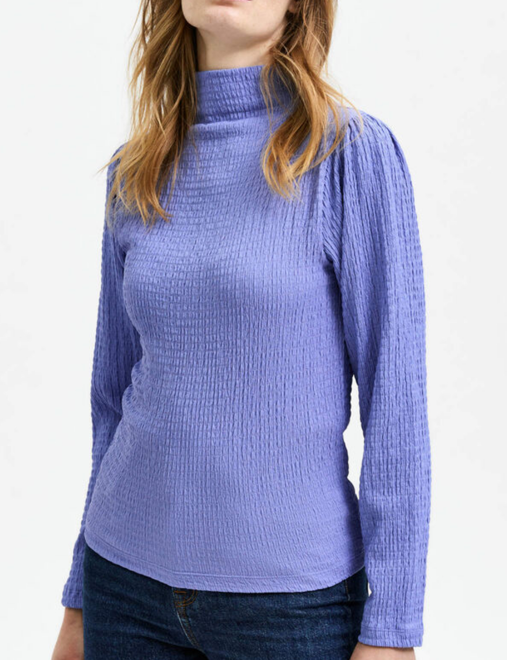 Bluza Selected Femme, mov