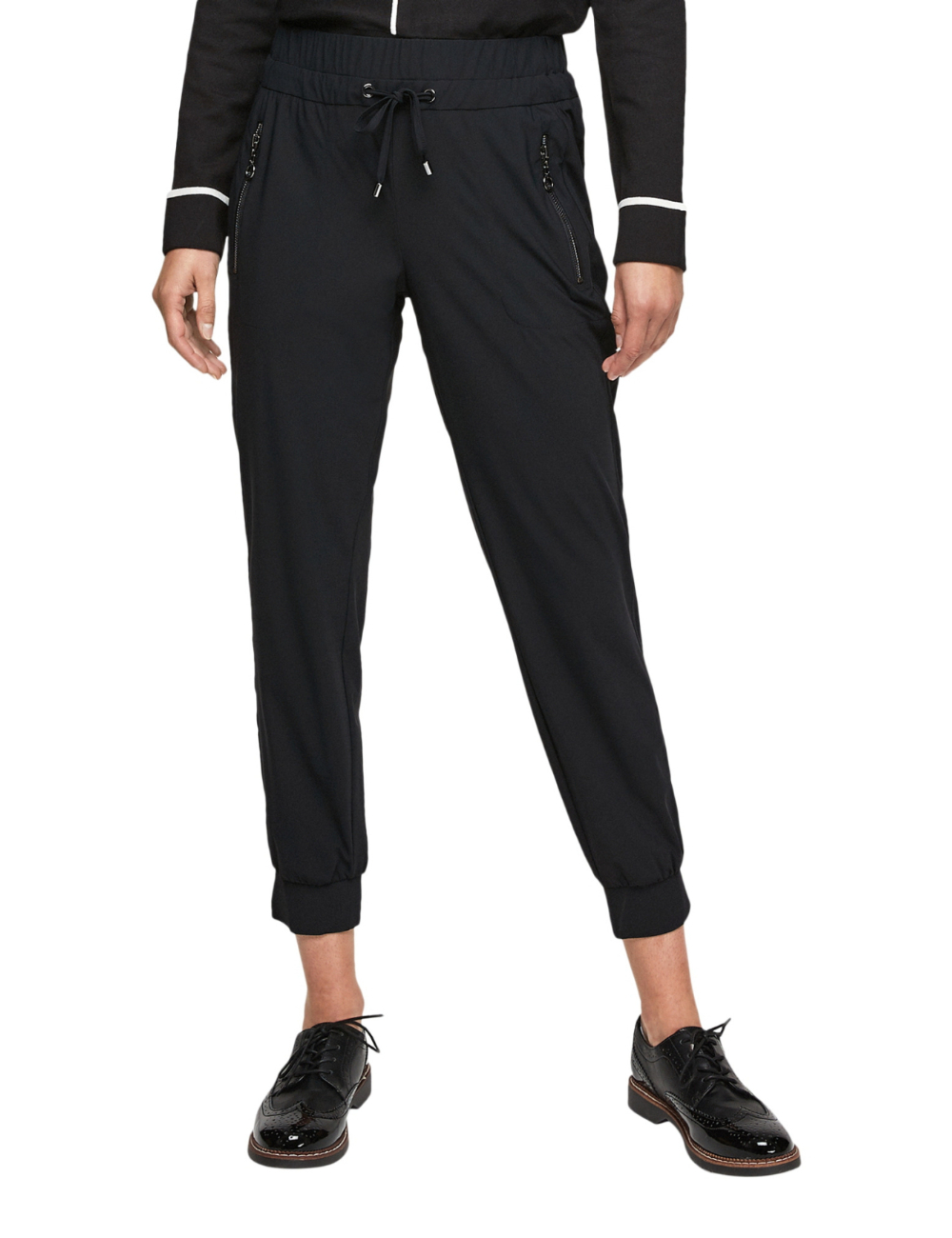Pantaloni s.Oliver, negru