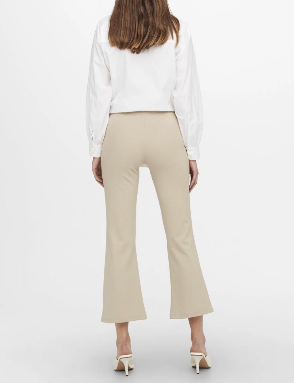 Pantaloni Jacqueline de Yong, bej - 1 | YEO