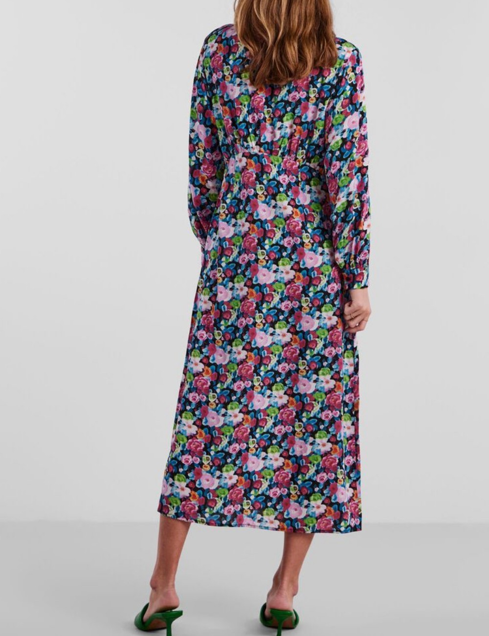 Rochie medie Pieces, floral - 1 | YEO