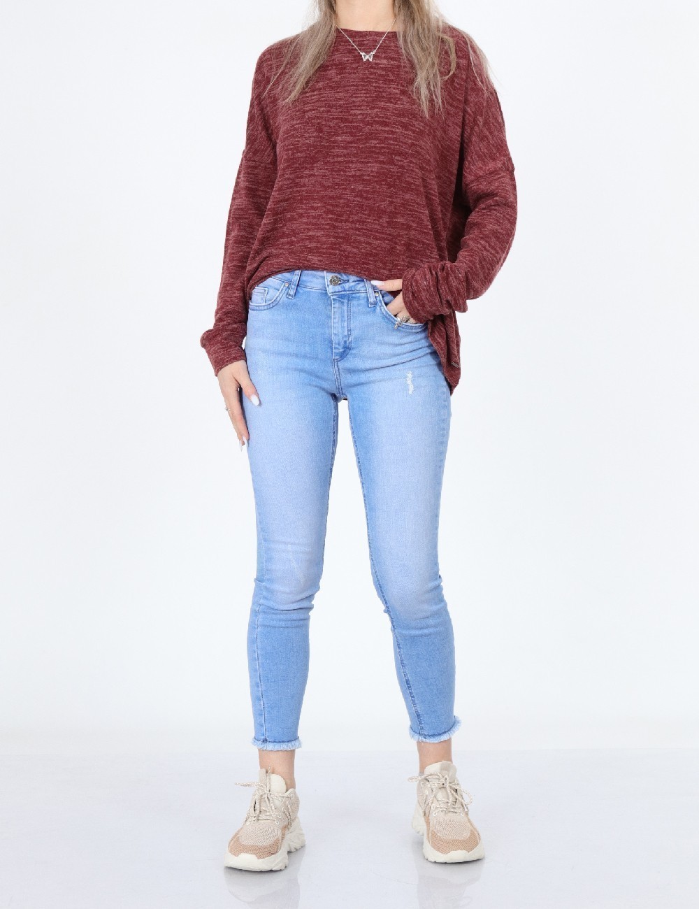 Blugi Only, albastru - 1 | YEO