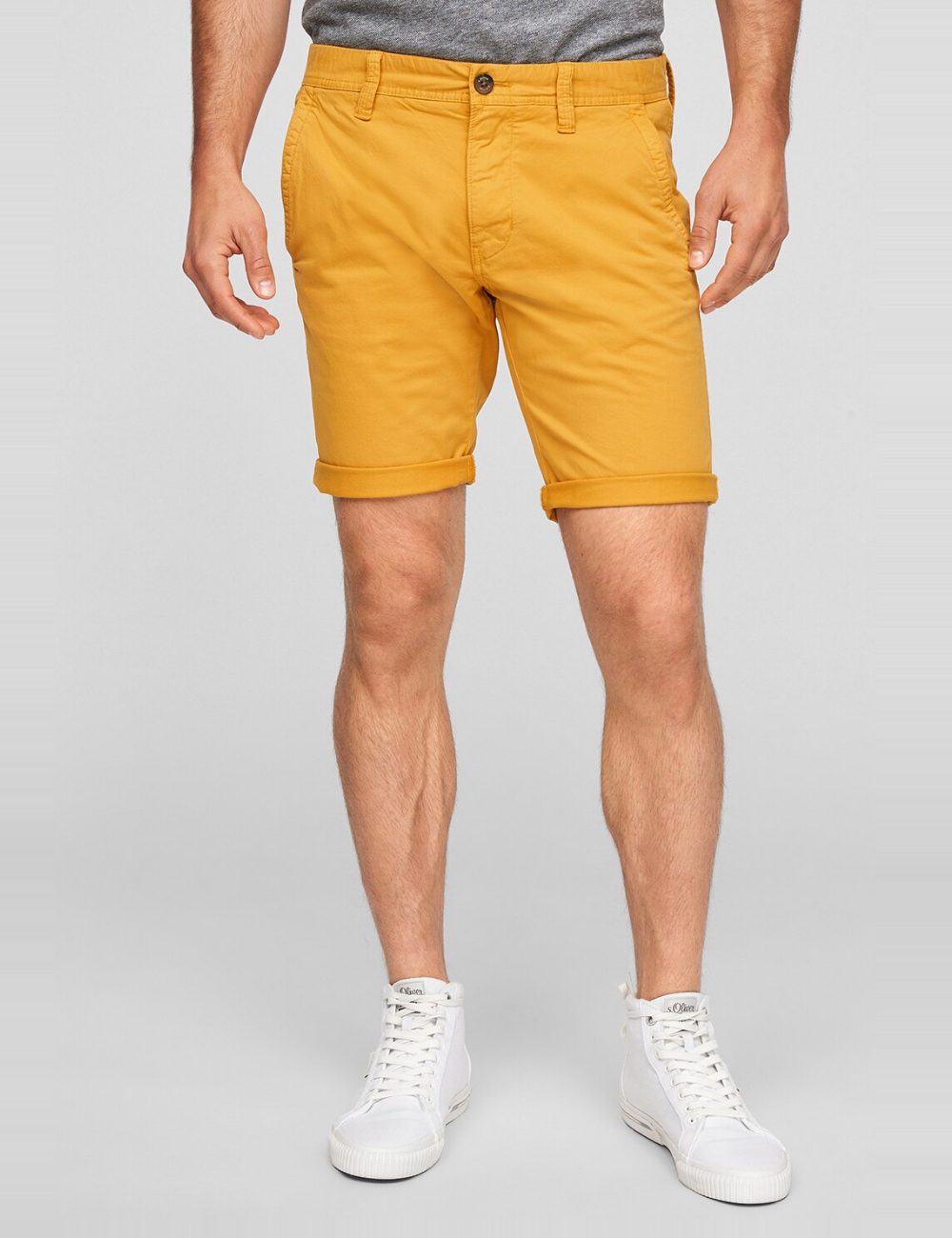 Pantaloni scurti s.Oliver, galben