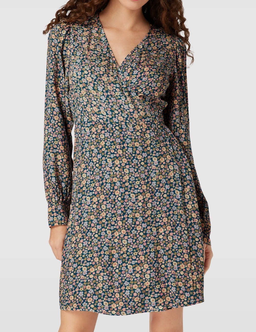 Rochie scurta Pieces, floral - 1 | YEO
