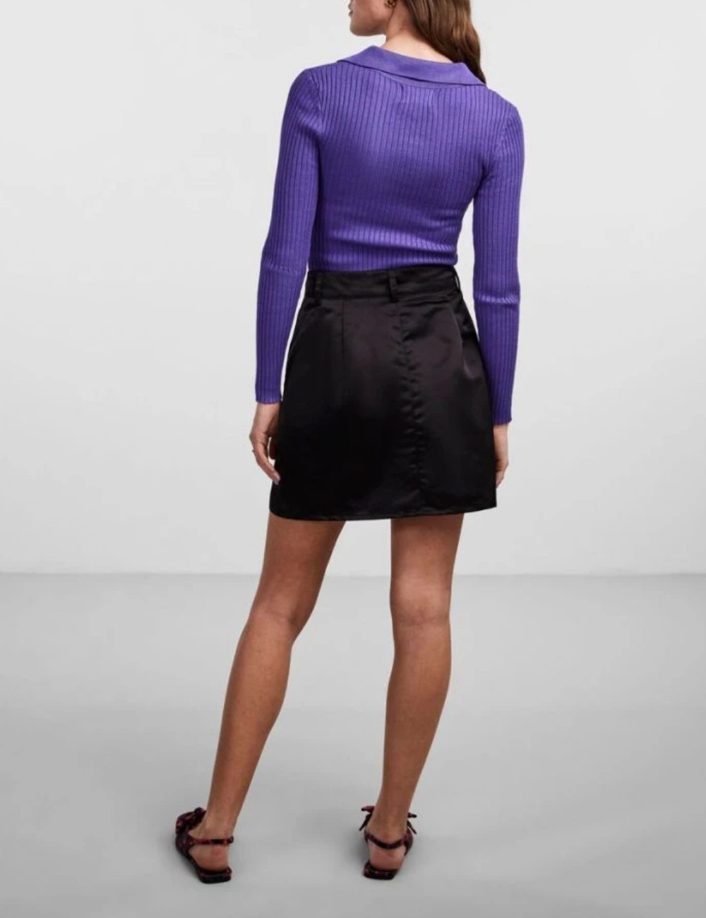 Fusta Pieces, negru - 1 | YEO
