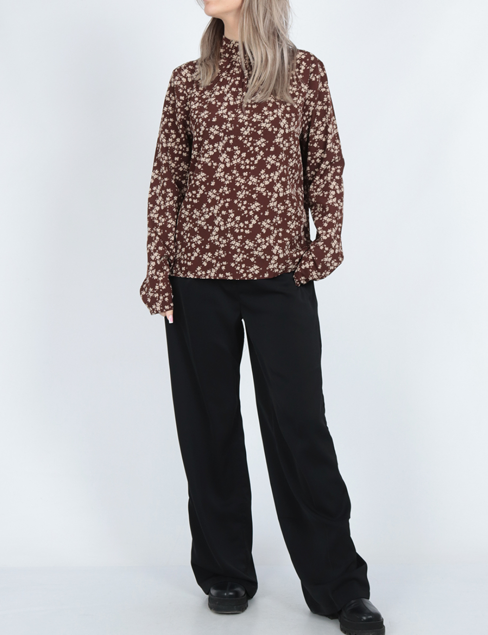 Bluza Vila, maro