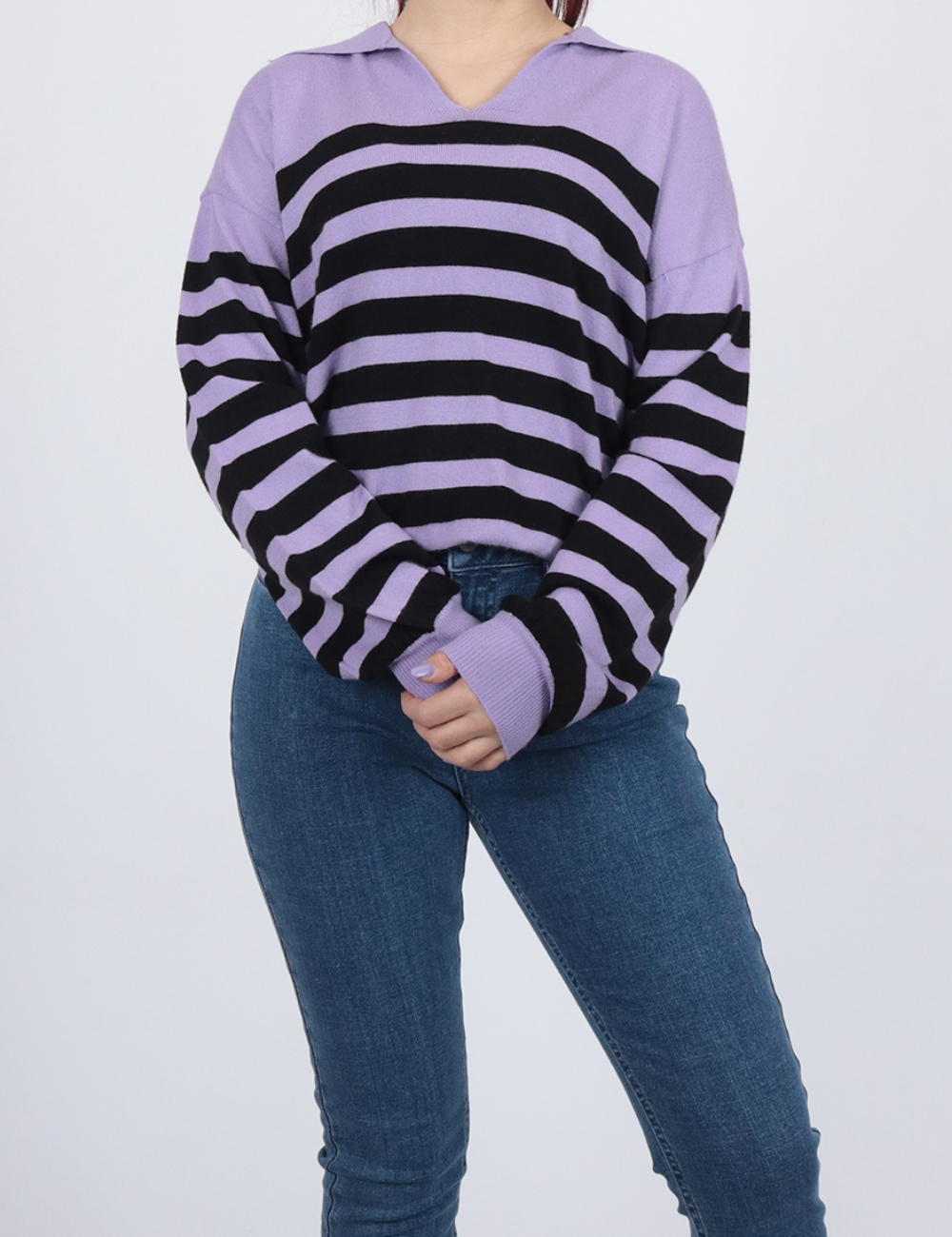 Bluza Vila, mov
