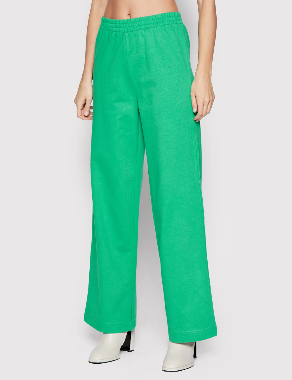 Pantaloni Pieces, verde