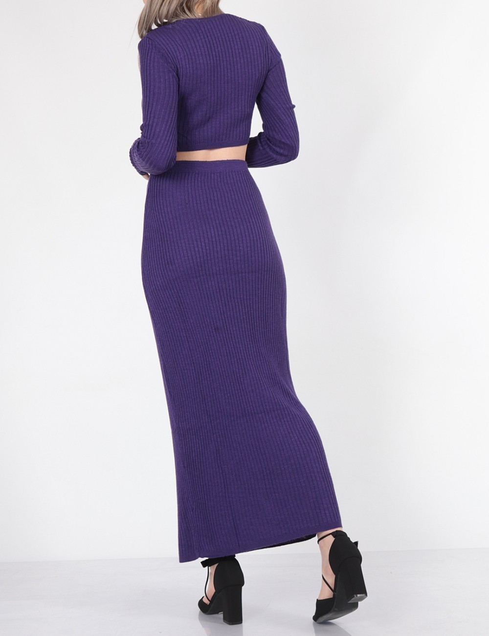 Rochie lunga NA-KD, mov - 1 | YEO