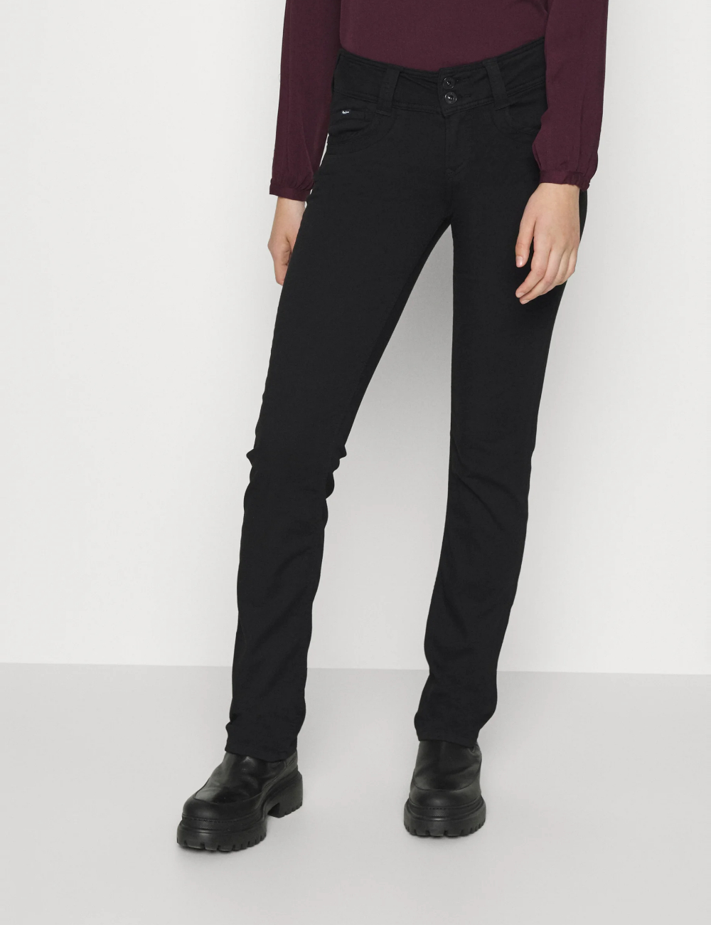 Blugi Pepe Jeans, negru