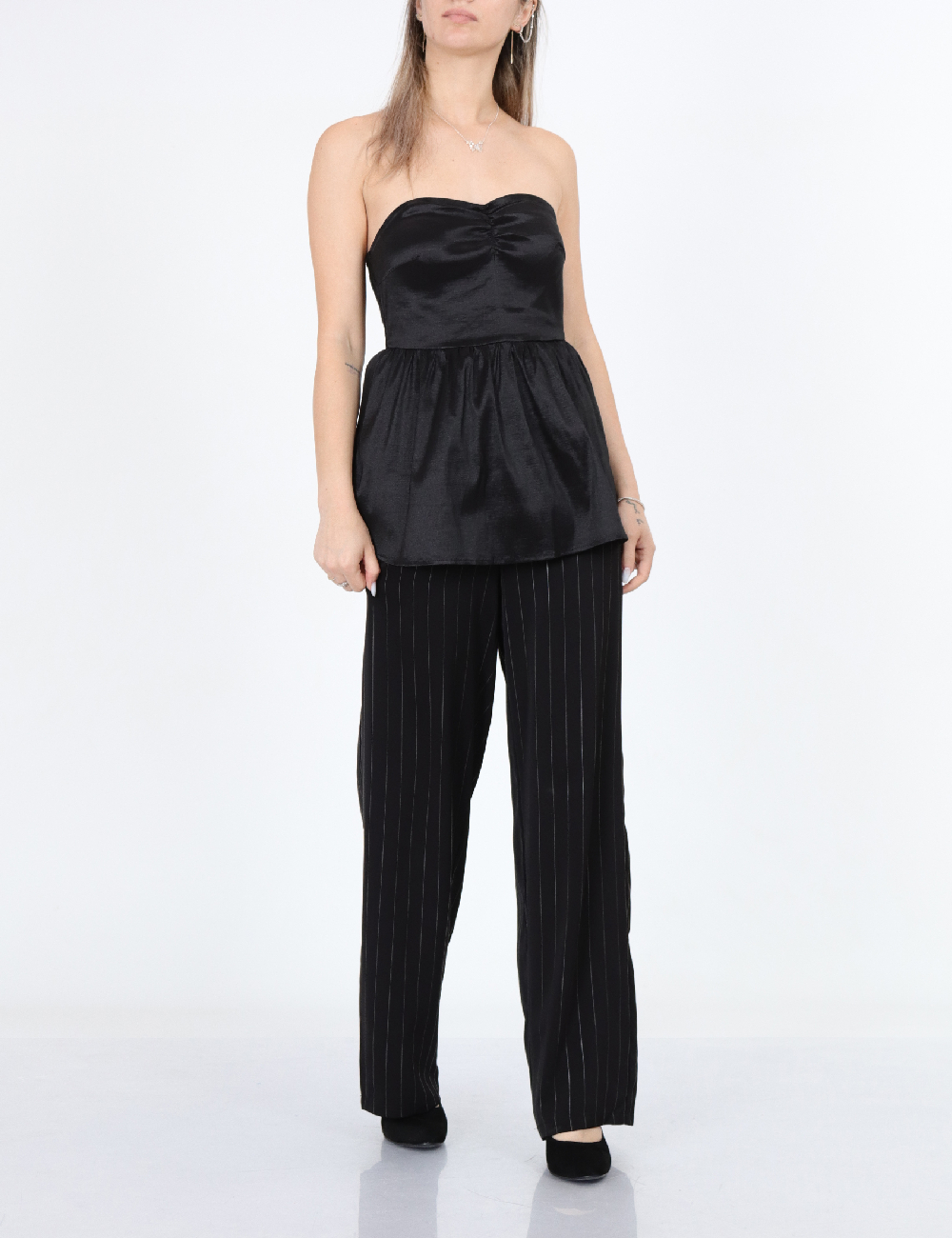 Pantaloni Vila, negru