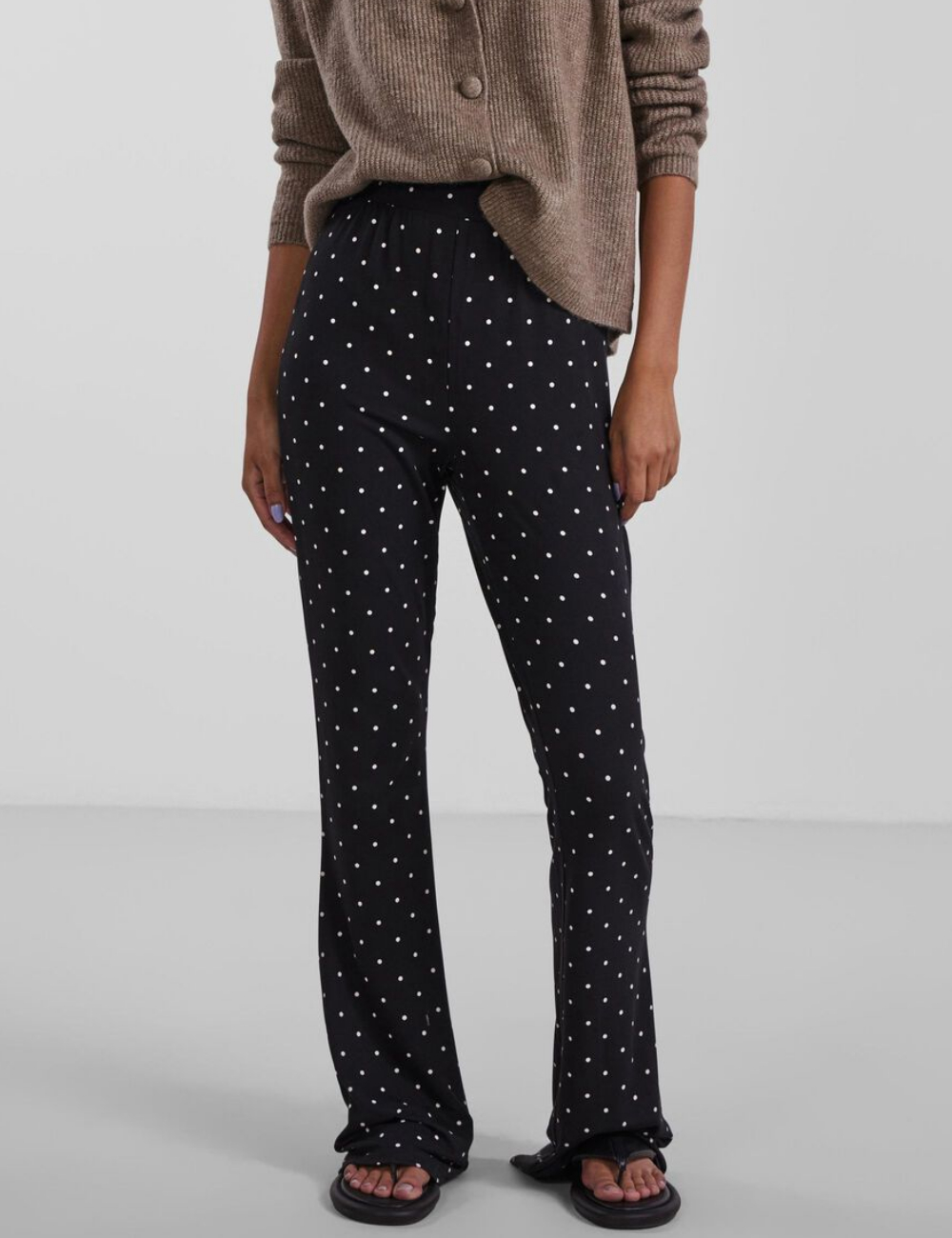 Pantaloni Pieces, negru