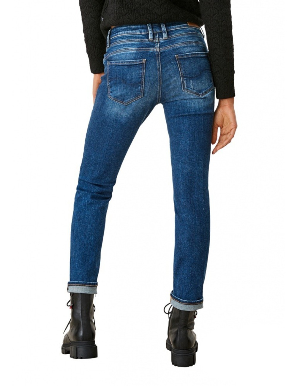 Blugi Q/S, bleumarin - 1 | YEO