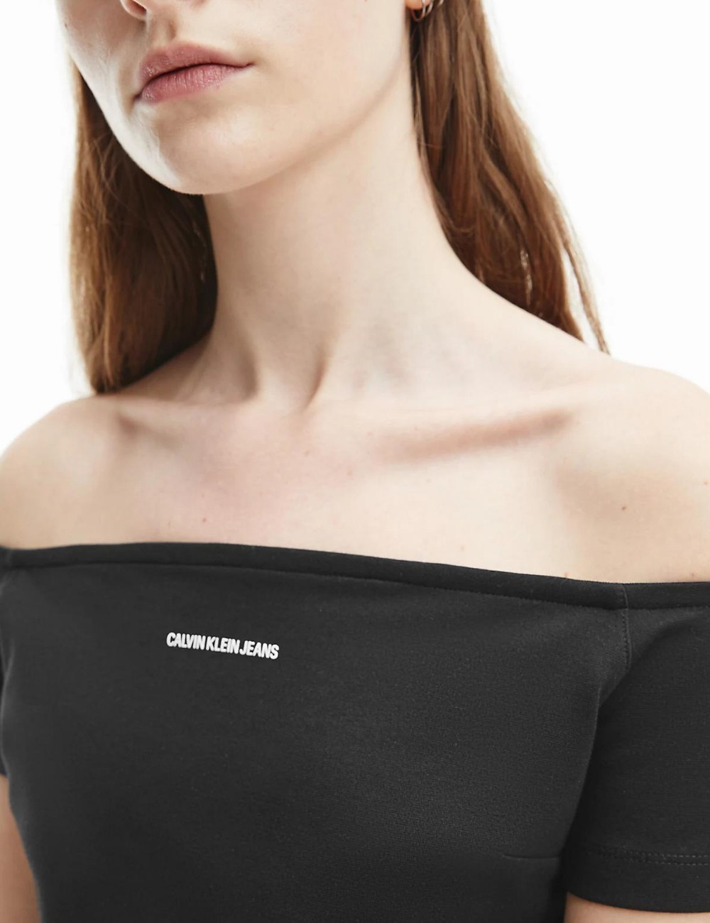 Top Calvin Klein Jeans, negru - 1 | YEO