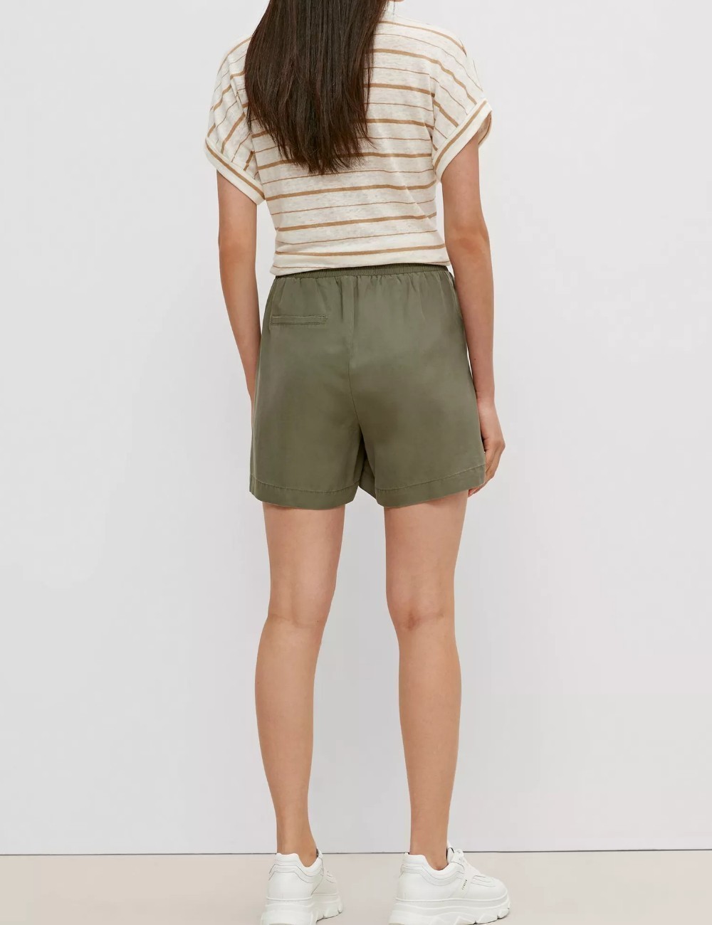 Pantaloni scurti Comma, verde - 1 | YEO