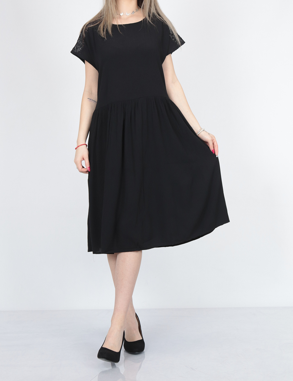 Rochie scurta Vero Moda, negru