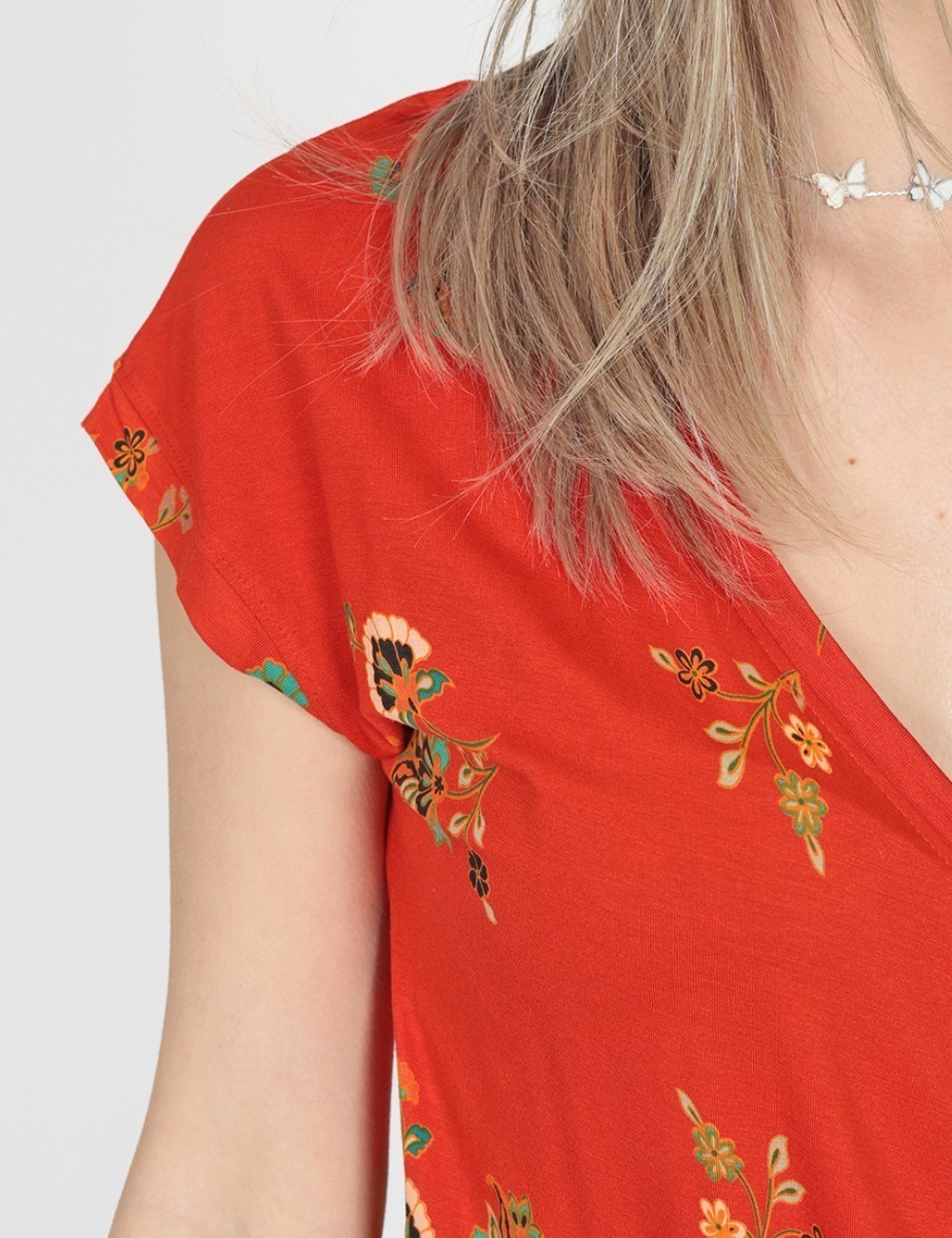 Bluza Indiska, rosu - 1 | YEO