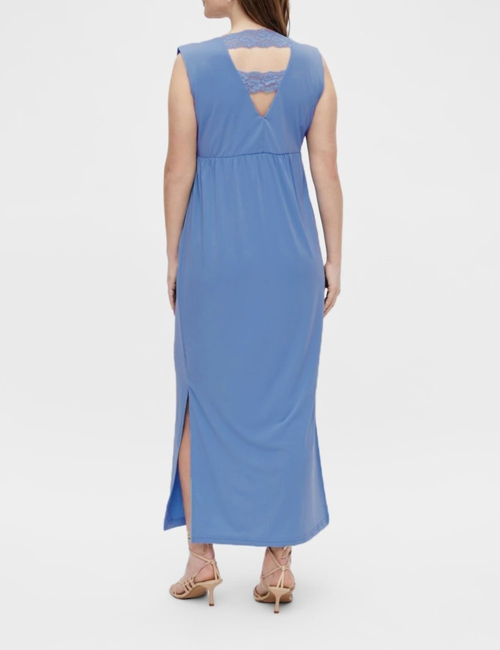 Rochie lunga Mamalicious, albastru - 1 | YEO