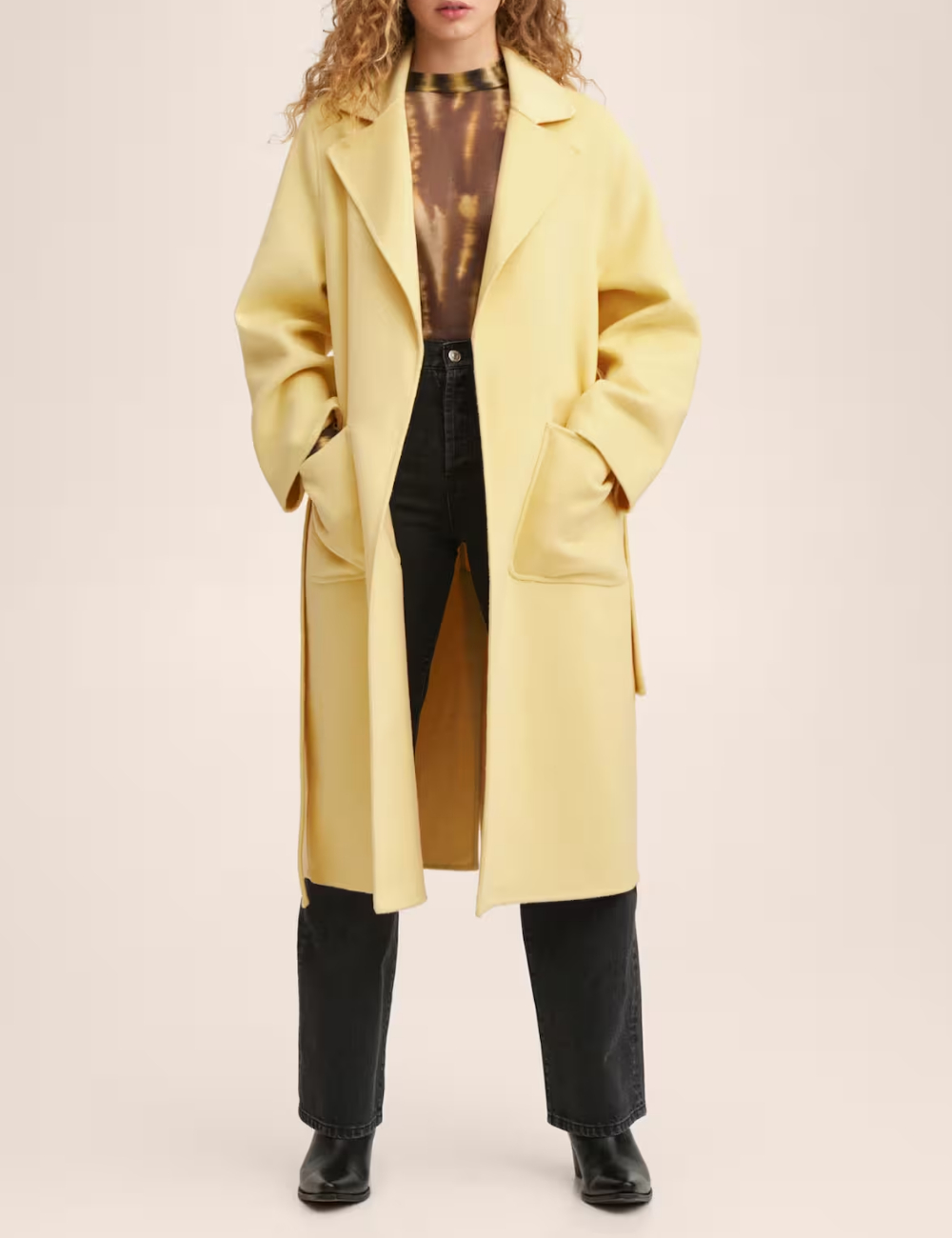 Palton Mango, galben