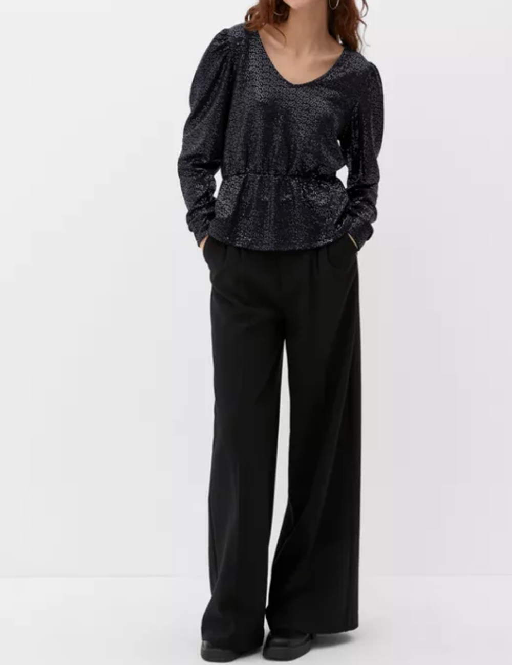 Bluza Q/S, negru