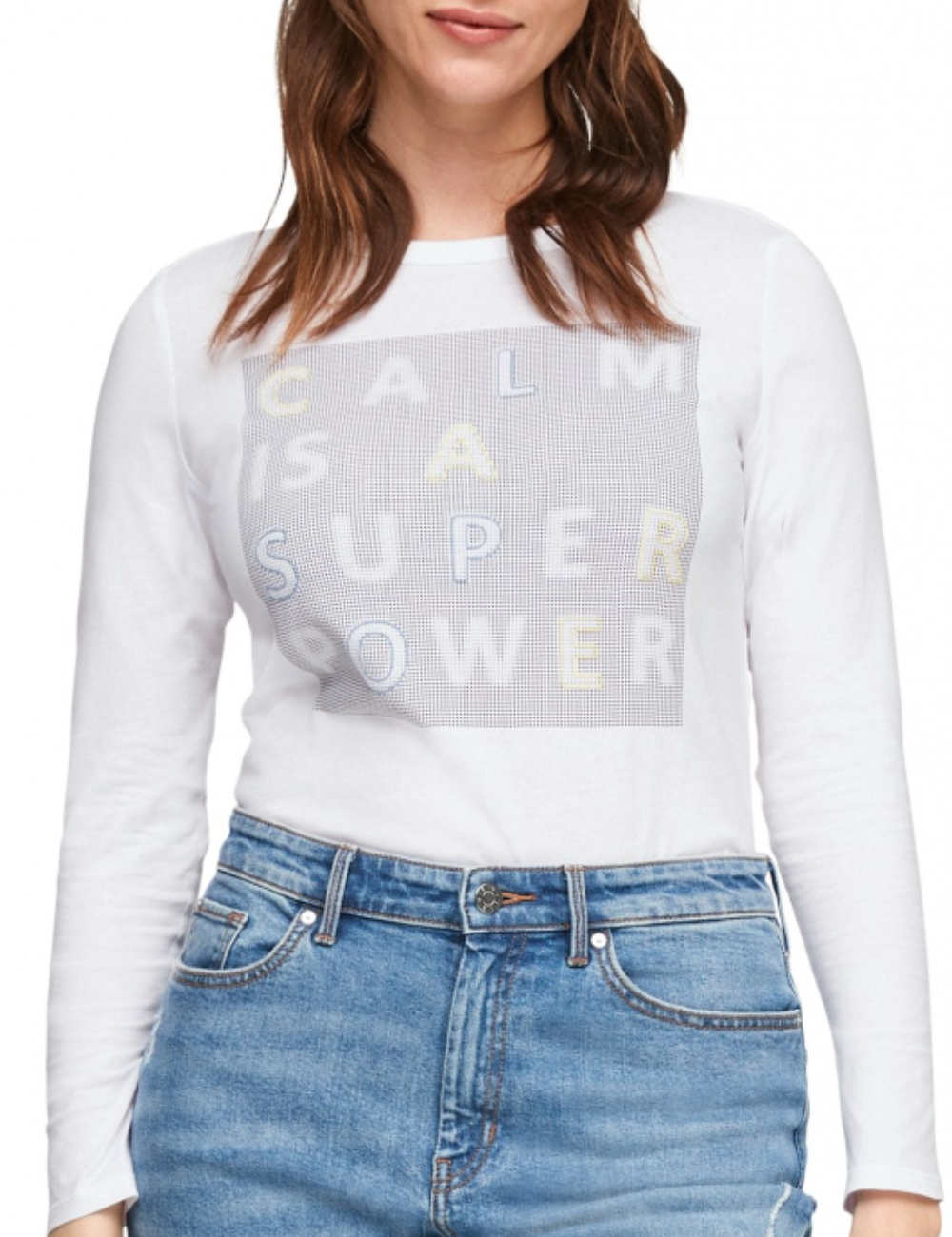 Bluza s.Oliver, alb