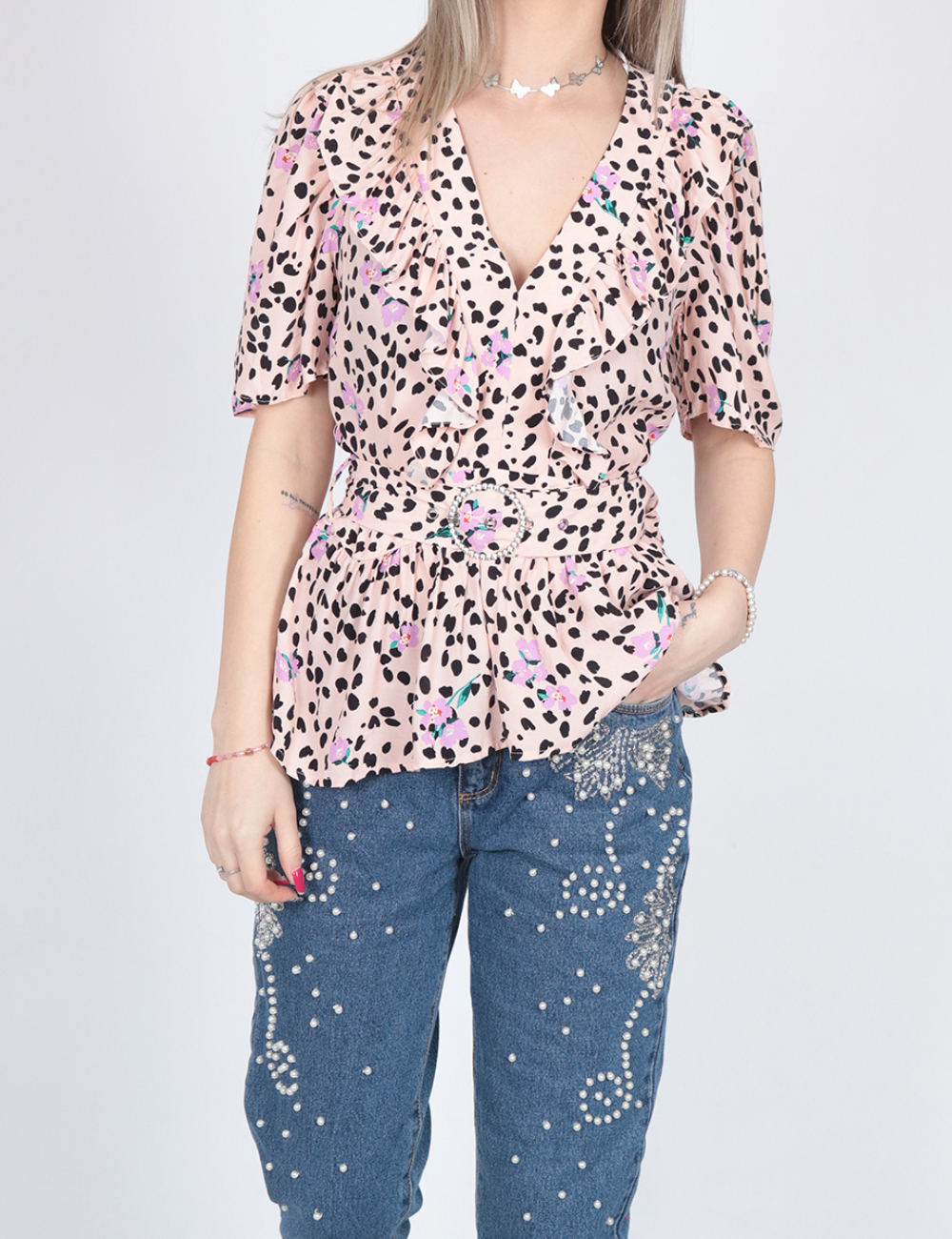 Bluza River Island, roz