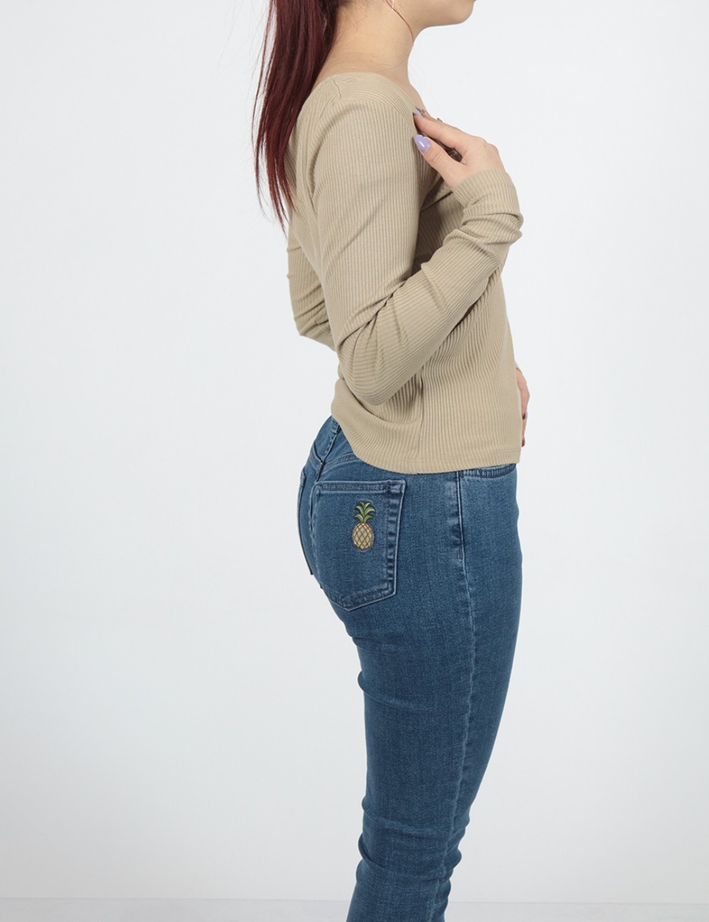 Bluza Envii, bej - 1 | YEO