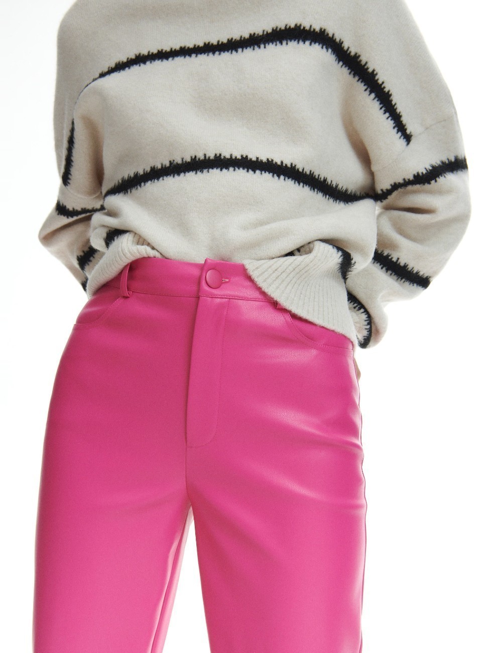 Pantaloni Reserved, roz - 1 | YEO