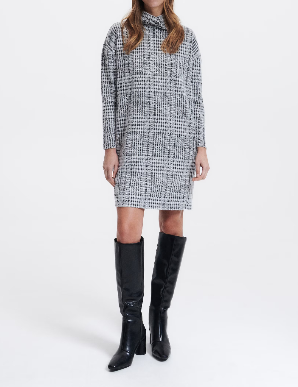 Rochie scurta Reserved, gri