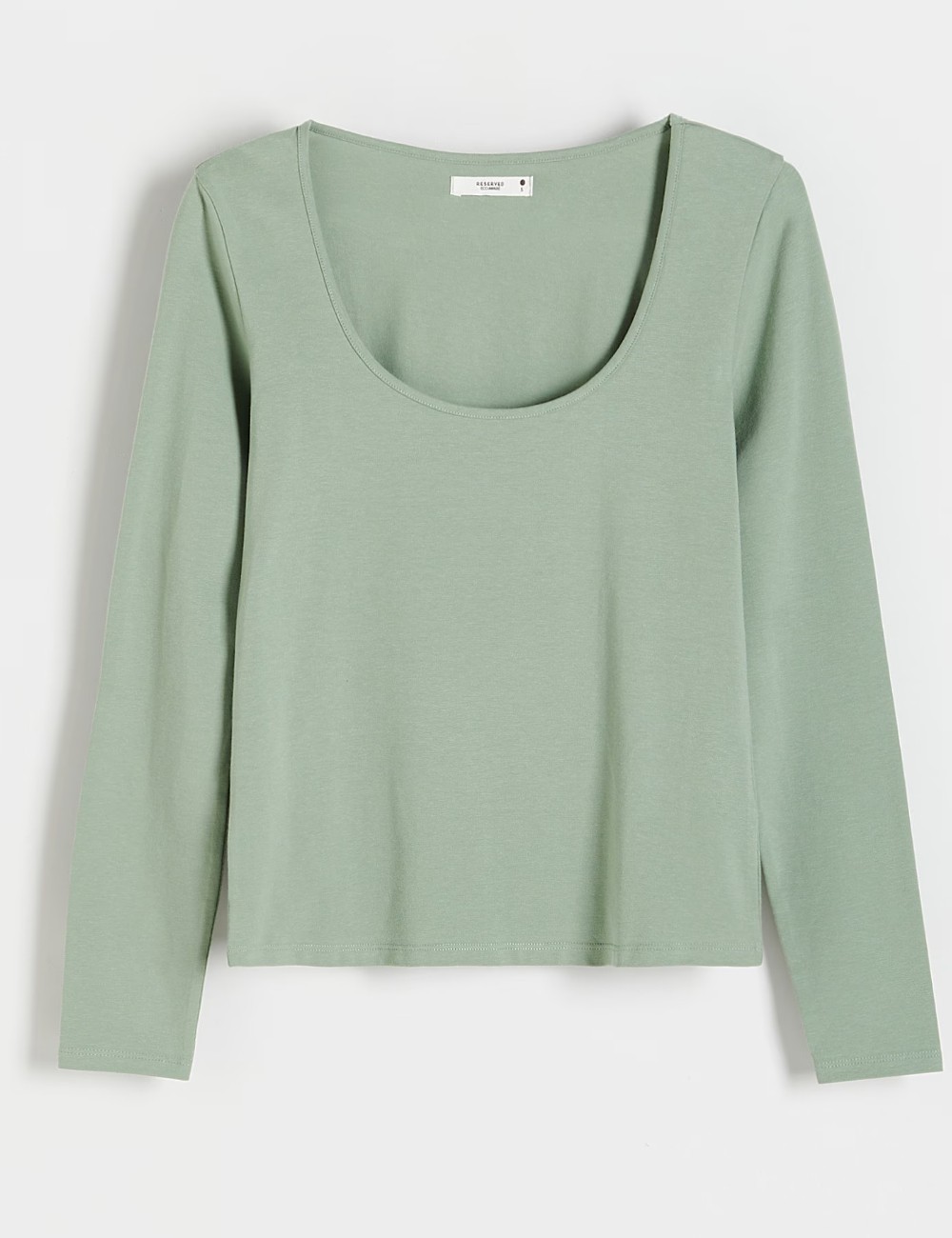 Bluza Reserved, verde opalin - 1 | YEO