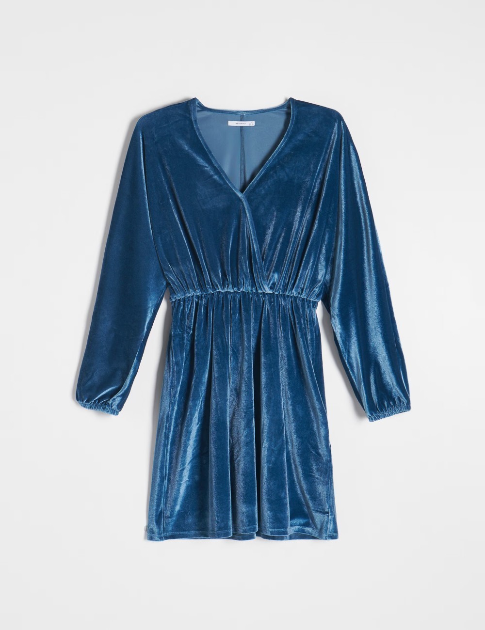 Rochie scurta Reserved, albastru - 1 | YEO