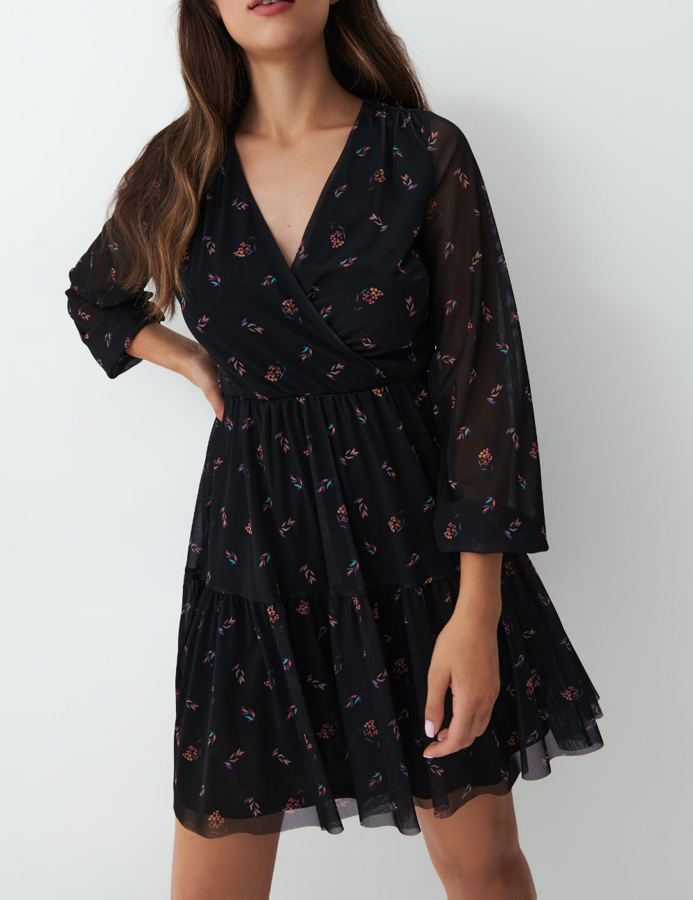 Rochie scurta Mohito, negru