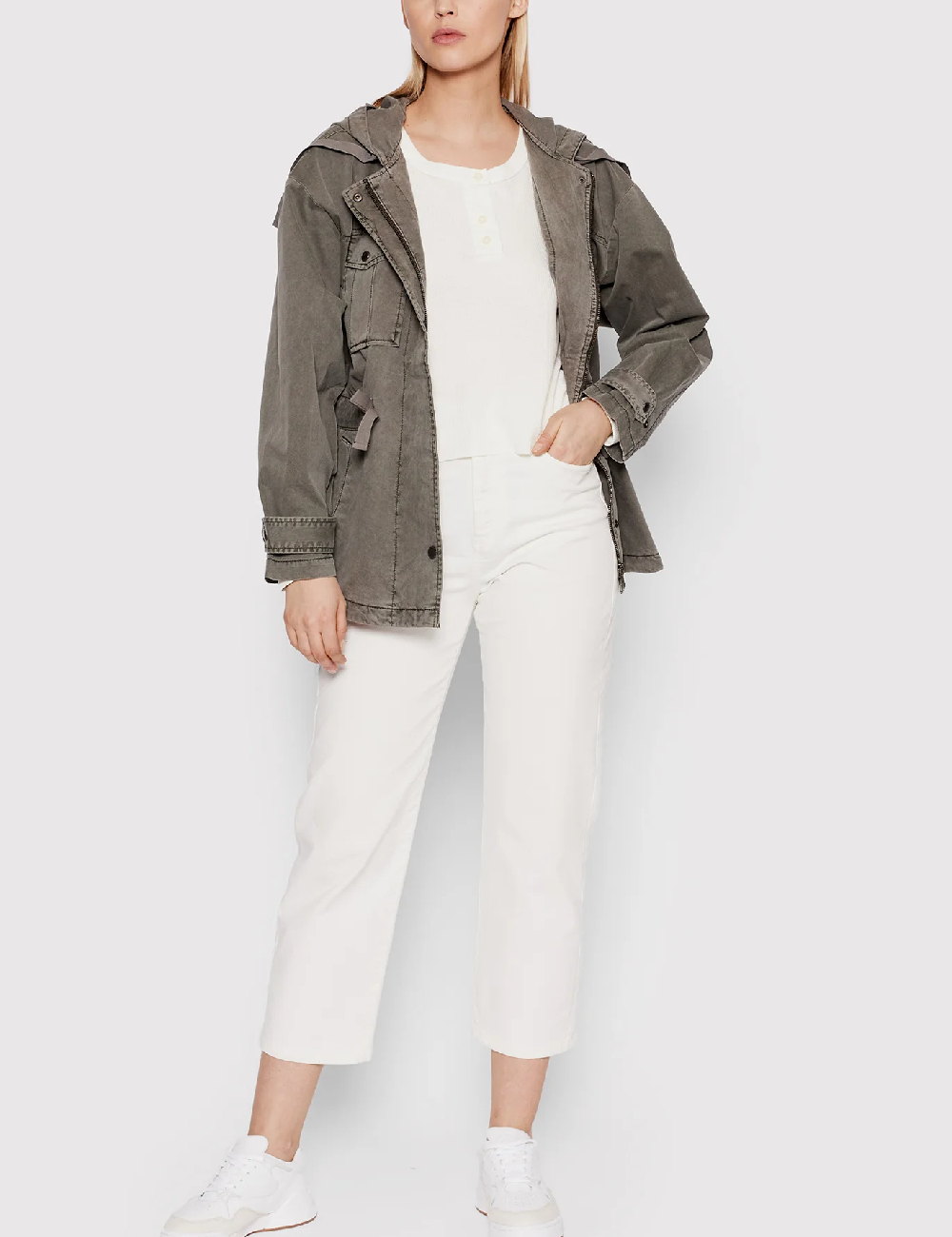 Bluza American Eagle, ecru
