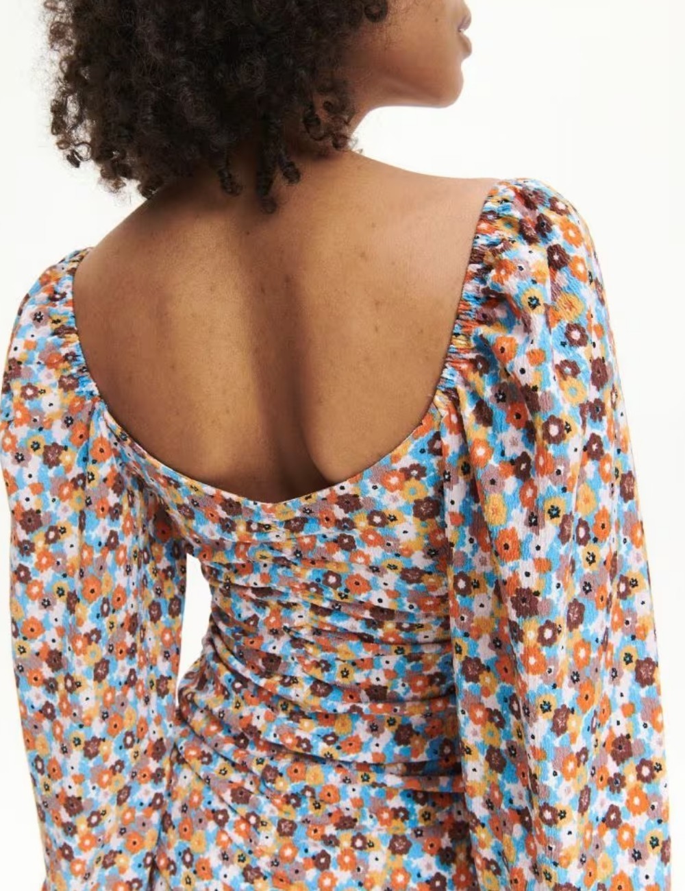 Rochie scurta Reserved, floral print - 1 | YEO