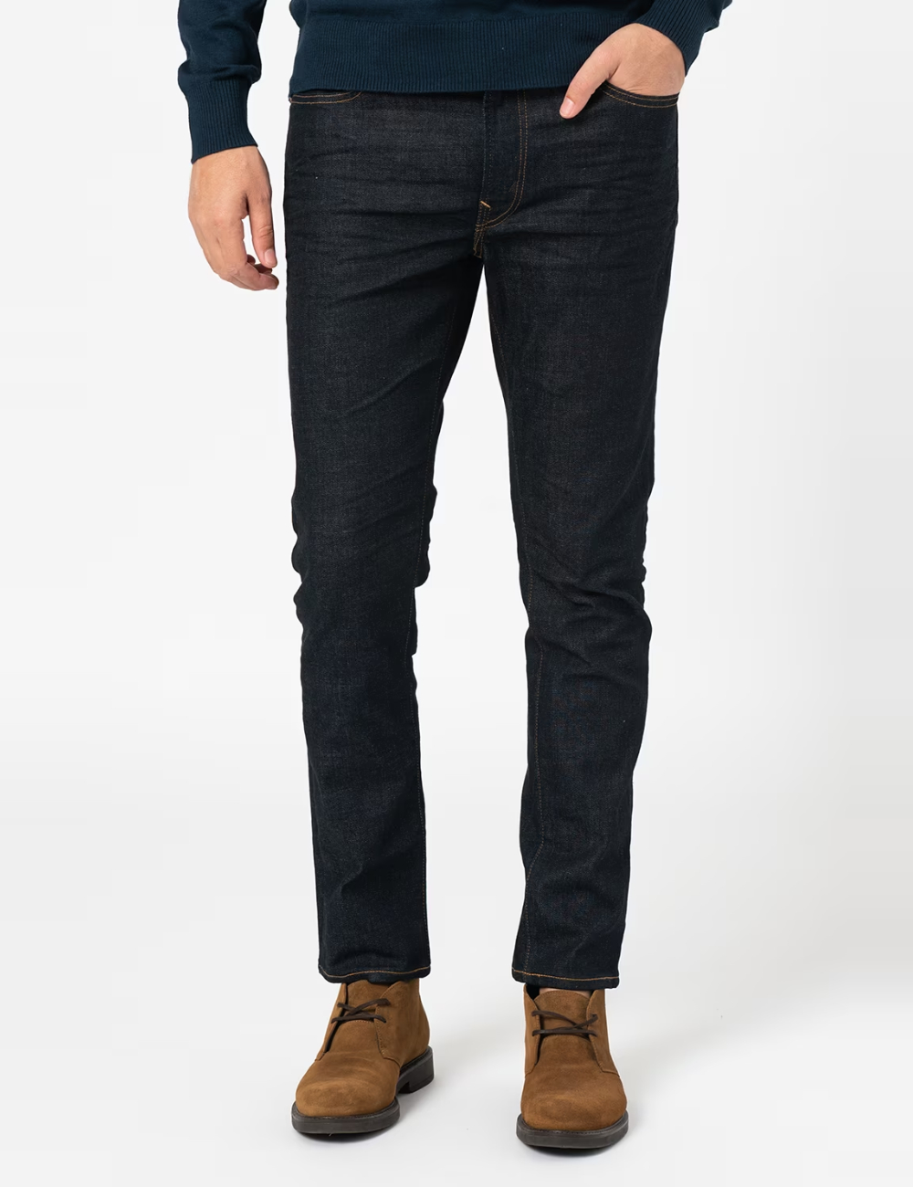 Blugi American Eagle, bleumarin inchis