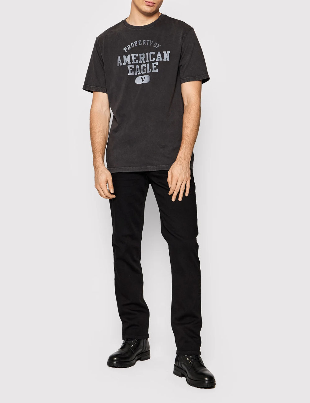 Blugi American Eagle, negru